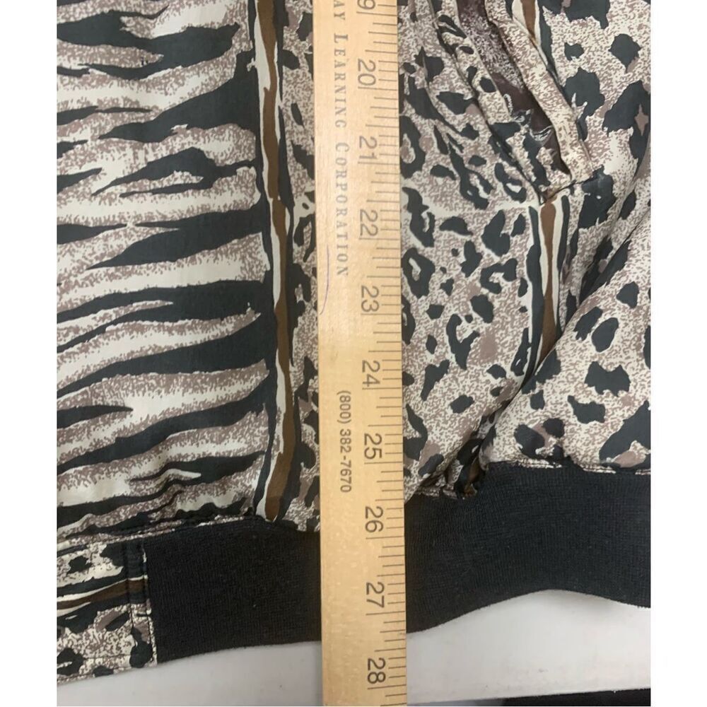 Vintage Multi-Patterned Bomber Jacket - Picture 7 of 8
